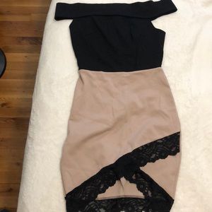 Fashion Nova off the shoulder dress